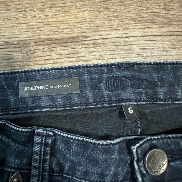 Kut From The Kloth Josephine Slim Bootcut Jeans Denim Size 6 - Picture 3 of 5